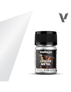 Vallejo Liquid Metal - White Gold