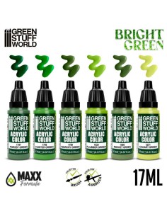 Paint Set - Bright Green 2