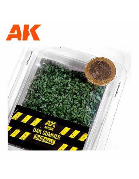 AK Interactive - OAK SUMMER LEAVES 1:35 / 1:32 / 75mm / 90mm (7gr. Bag)