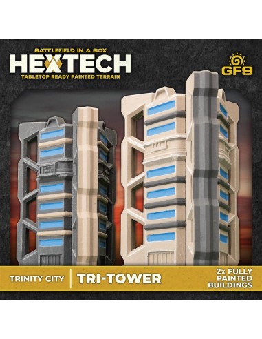 Hextech: Trinity City - Tri-Tower (x2)