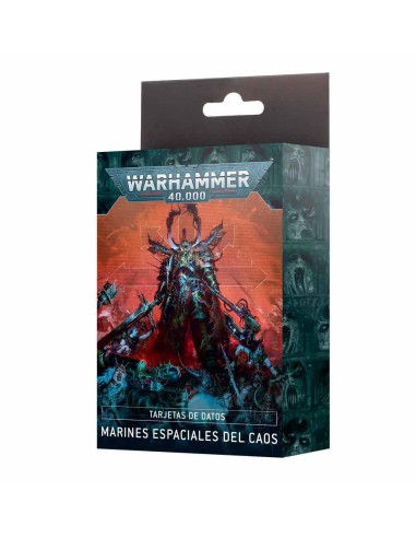 Warhammer 40,000 - Datasheet Cards: Chaos Space Marines (Spanish)