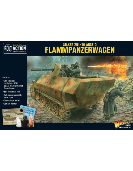 Bolt Action - Sd.Kfz 251/16 Flammpanzerwagen