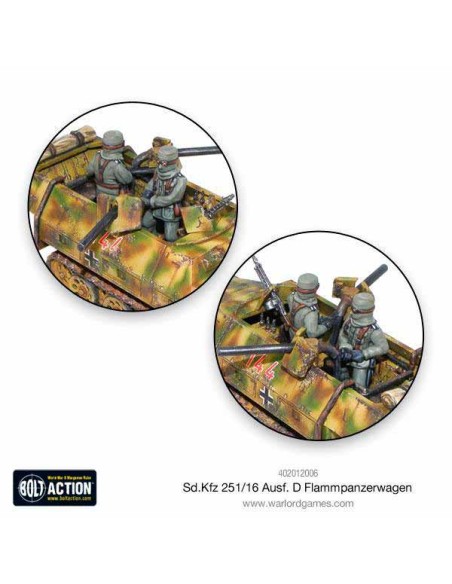 Bolt Action - Sd.Kfz 251/16 Flammpanzerwagen