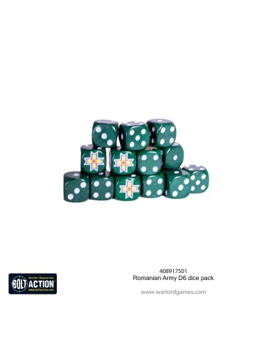 Bolt Action -  Romanian Army D6 dice pack