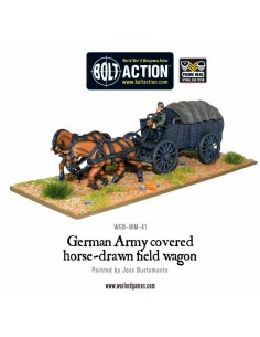 Bolt Action -   German Army Hf2 horsedrawn covered field wagon 2