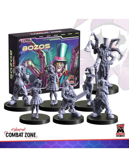 Cyberpunk Combat Zone: Bozos Starter Gang