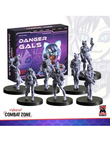 Cyberpunk Combat Zone: Danger Gals Starter Gang