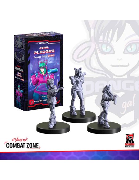 Cyberpunk Combat Zone: Peril Pledges (Danger Gal Gonks)