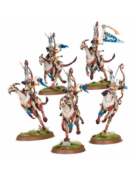 Warhammer Age of Sigmar - Señores del Reino Lumineth: Cargavientos Hurakan (Hurakan Windchargers)