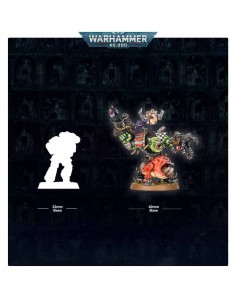 Warhammer 40,000 - Orkos: Kaudillo Orko con Garrapato de preza 2