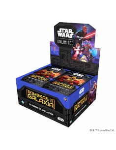 Star Wars: Unlimited - Shadows of the Galaxy Booster Box (24) (SPANISH)