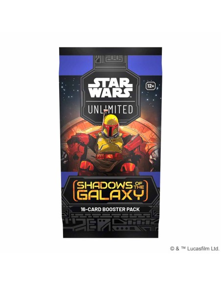 Star Wars: Unlimited - Sombras de la galaxia sobre de ampliación (INGLÉS)