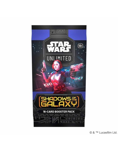 Star Wars: Unlimited - Sombras de la galaxia sobre de ampliación (INGLÉS)