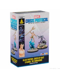 Marvel Crisis Protocol - Black Panther, Chosen of Bast & Namor, the Sub-Mariner