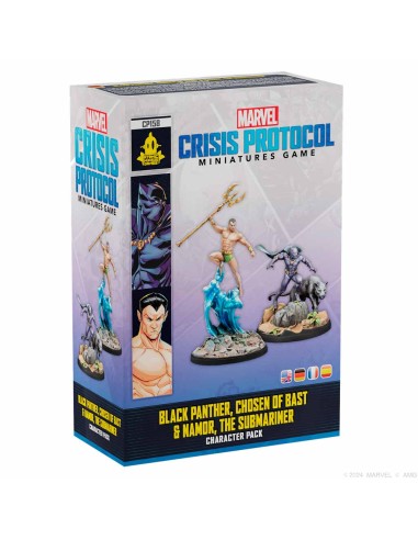 Marvel Crisis Protocol - Black Panther, Chosen of Bast & Namor, the Sub-Mariner