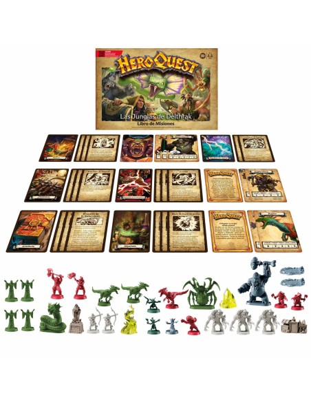 HeroQuest Jungles of Delthrak Quest Pack (SPANISH)