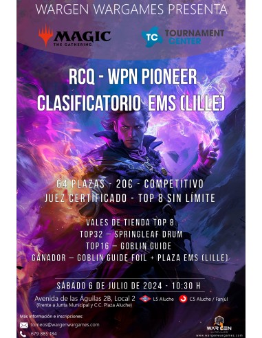RCQ - WPN Qualifier - Pioneer Sábado 6 de julio