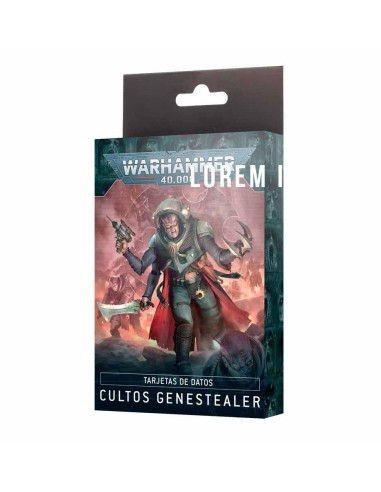Warhammer 40,000 - Tarjetas de datos: Cultos Genestealer (ESPAÑOL)