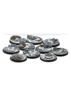 Warcrow - 30mm Northern Tribes Scenery Bases, Alpha Series 2