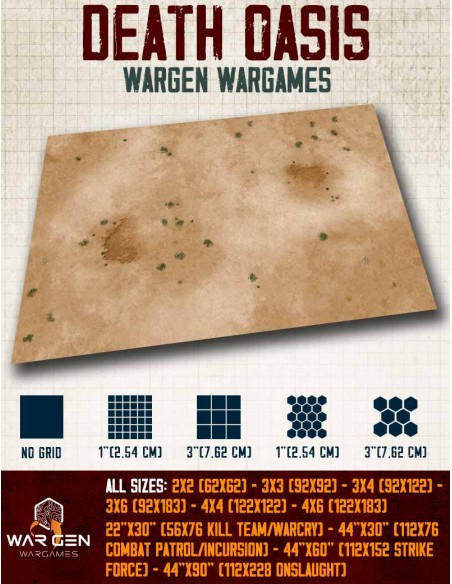 Oasis - Wargames Gaming Mat