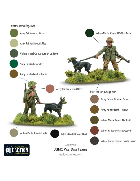 Bolt Action - USMC War Dogs Teams