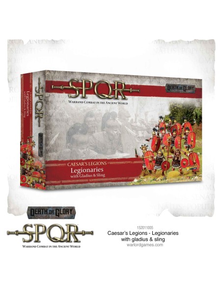 SPQR: Caesar's Legions - Legionarios con Gladius y Honda