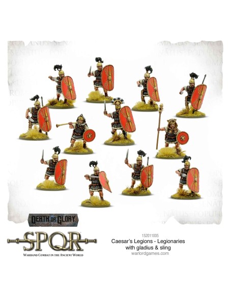 SPQR: Caesar's Legions - Legionarios con Gladius y Honda