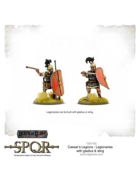 SPQR: Caesar's Legions - Legionarios con Gladius y Honda