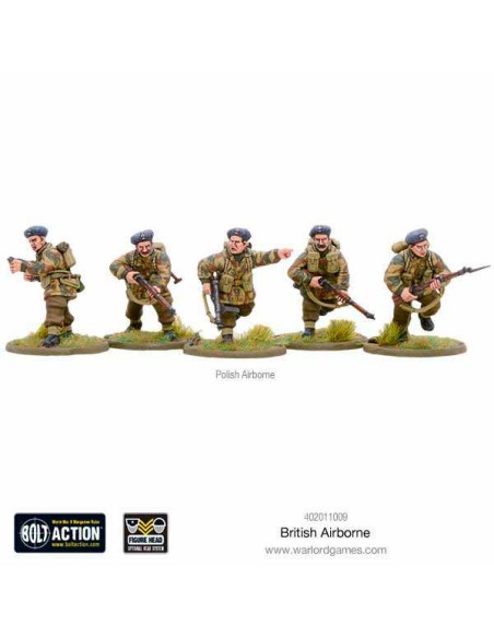 Bolt Action - British Airborne WWII Allied Paratroopers