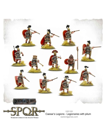 SPQR: Caesar's Legions - Legionarios con Pilum