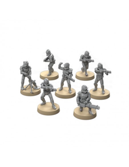 Star Wars: Legion Soldados Clon Fase II Expansión de Unidad