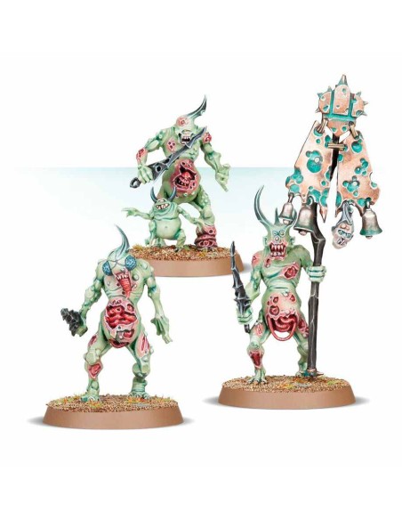 Warhammer Age of Sigmar - Agusanados de Nurgle: Portadores de Plaga