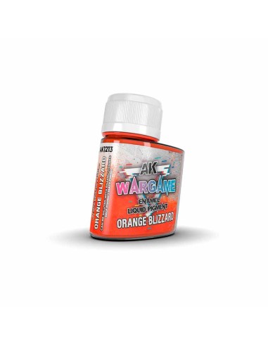 AK Interactive - WARGAME LIQUID - Orange Blizzard