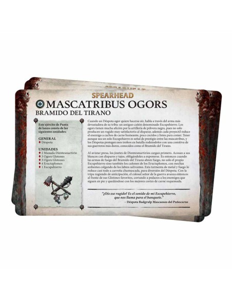 Warhammer Age of Sigmar - Faction Pack: Ogor Mawtribes