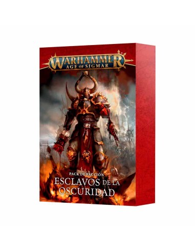 Warhammer Age of Sigmar - Pack de facción: Esclavos de la Oscuridad