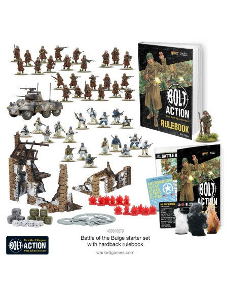 Bolt Action - Battle of the Bulge Starter Set with Hardback Rulebook (INGLÉS)