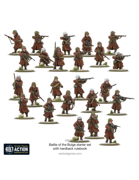 Bolt Action - Battle of the Bulge Starter Set with Hardback Rulebook (INGLÉS)