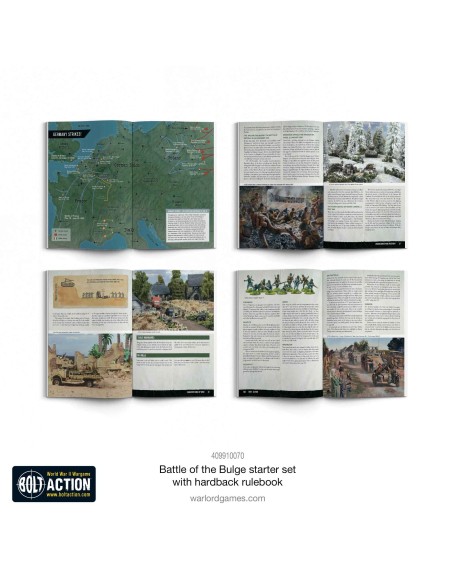 Bolt Action - Battle of the Bulge Starter Set with Hardback Rulebook (INGLÉS)