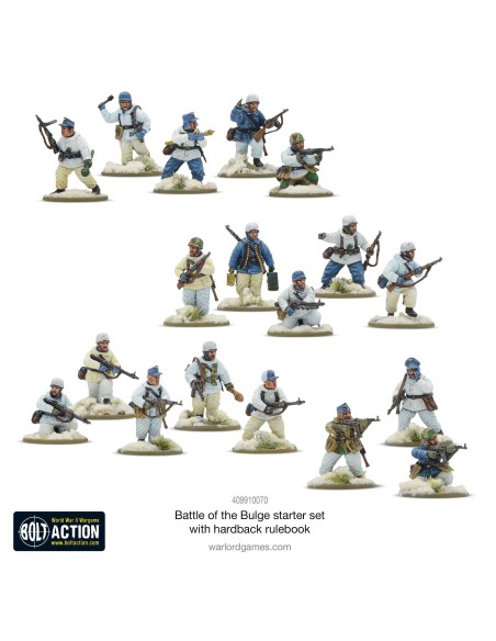 Bolt Action - Battle of the Bulge Starter Set with Hardback Rulebook (INGLÉS)