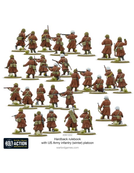 Bolt Action - US Army (Winter) Platoon (INGLÉS)