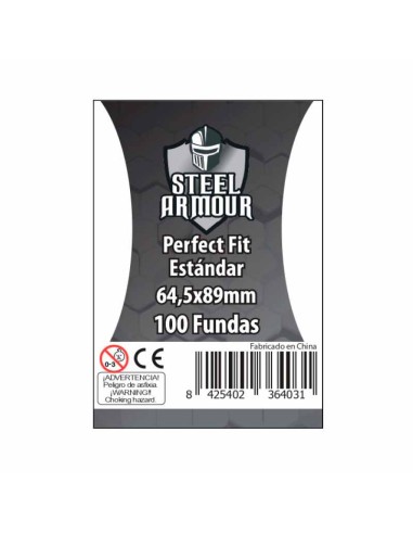 Steel Armour - Fundas Perfect Fit Estándar 100 (64,5x89mm)