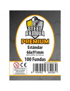 Steel Armour - Fundas Estándar Premium 100 (66x91mm)