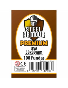 Steel Armour - Fundas USA premium 100 (58x89)