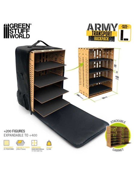 Green Stuff World - Army Transport Backpack