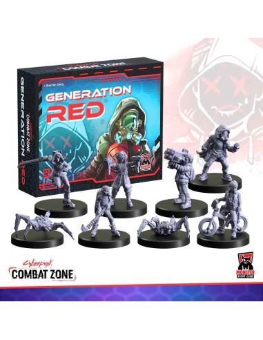 Cyberpunk Combat Zone: Generation RED Starter Gang