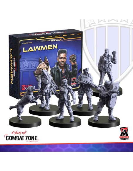 Cyberpunk Combat Zone: Lawmen Starter Gang