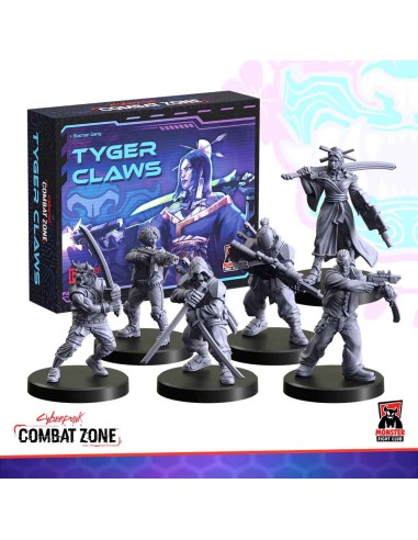 Cyberpunk Combat Zone: Tyger Claws Starter Gang