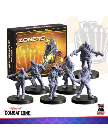 Cyberpunk Combat Zone: Zoners Starter Gang