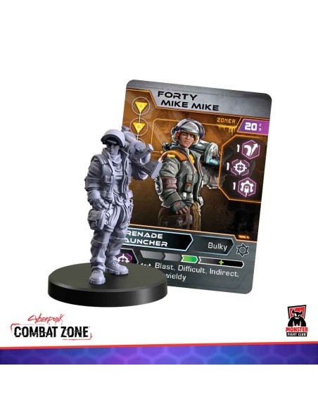 Cyberpunk Combat Zone: Zoners Starter Gang