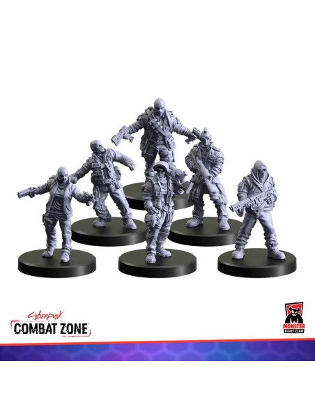 Cyberpunk Combat Zone: Zoners Starter Gang